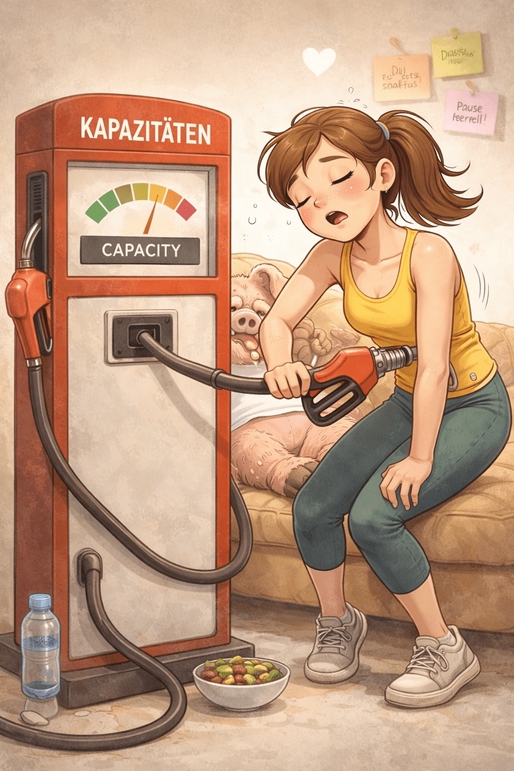 Kapazität statt Motivation – warum dein Tank leer ist